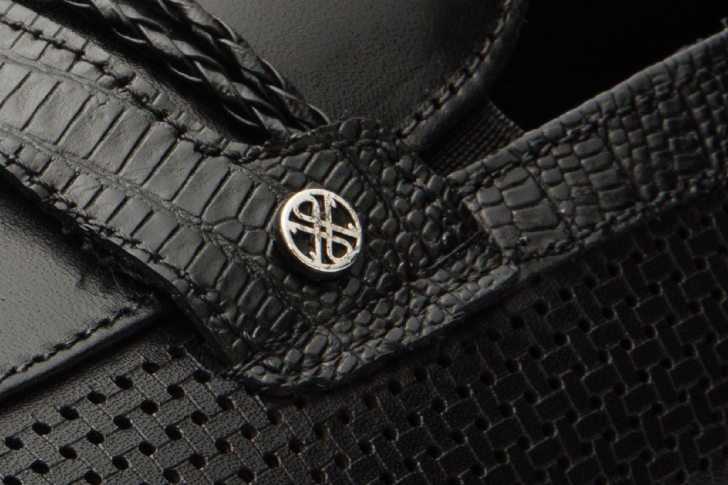 The Acerra Black Leather Loafer Men Shoe Final Sale!