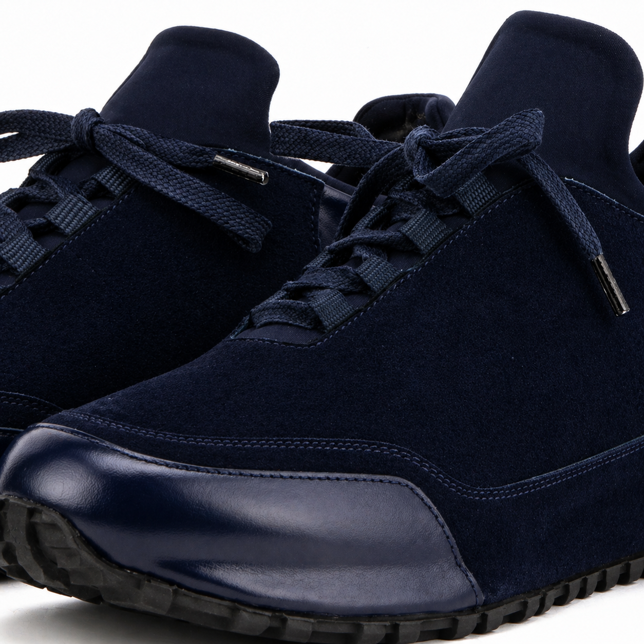 The Hudson Navy Suede Men Sneaker