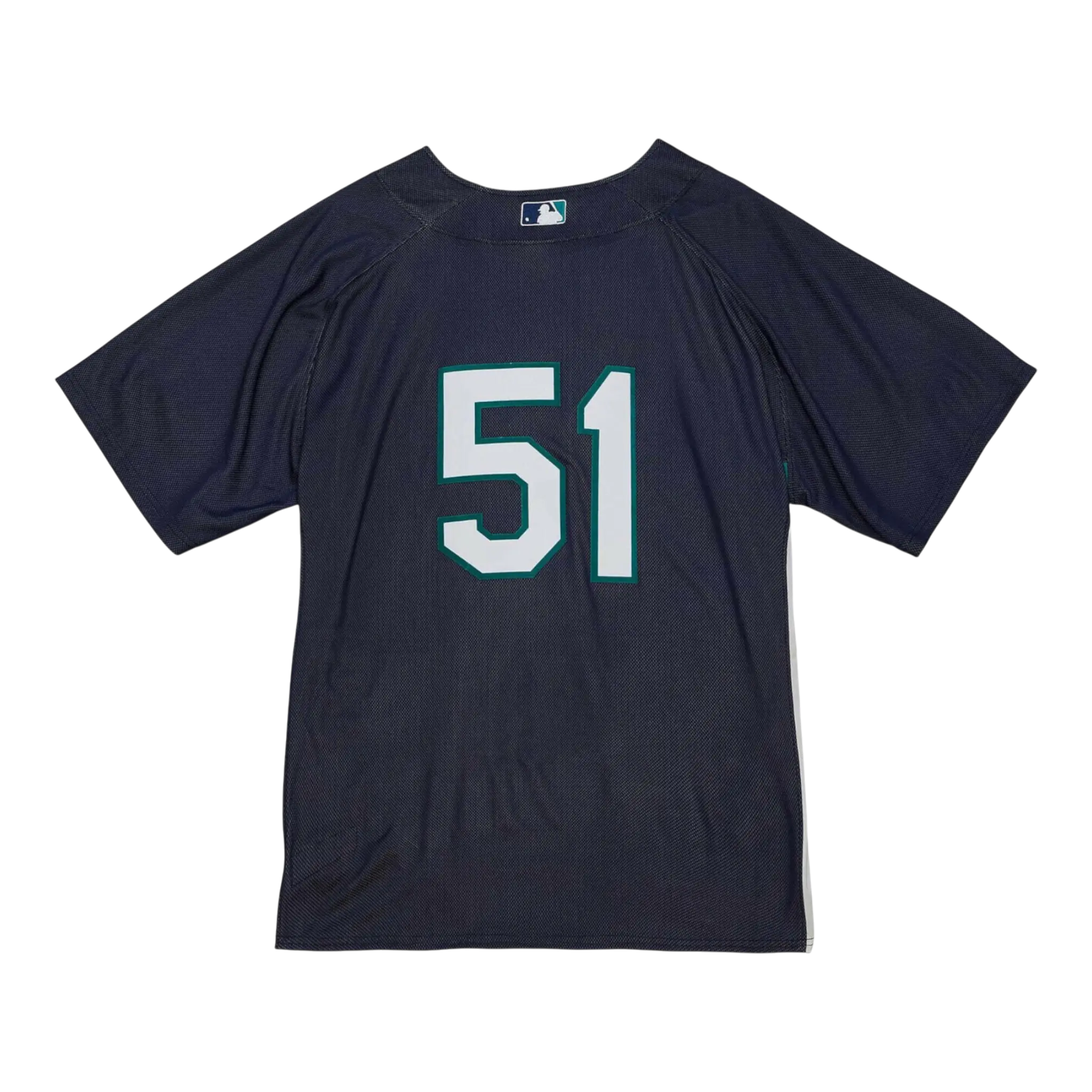 Mitchell & Ness Authentic Ken Griffey Jr Seattle Mariners 2010 Men's Baseball Jersey — Mariners Blue