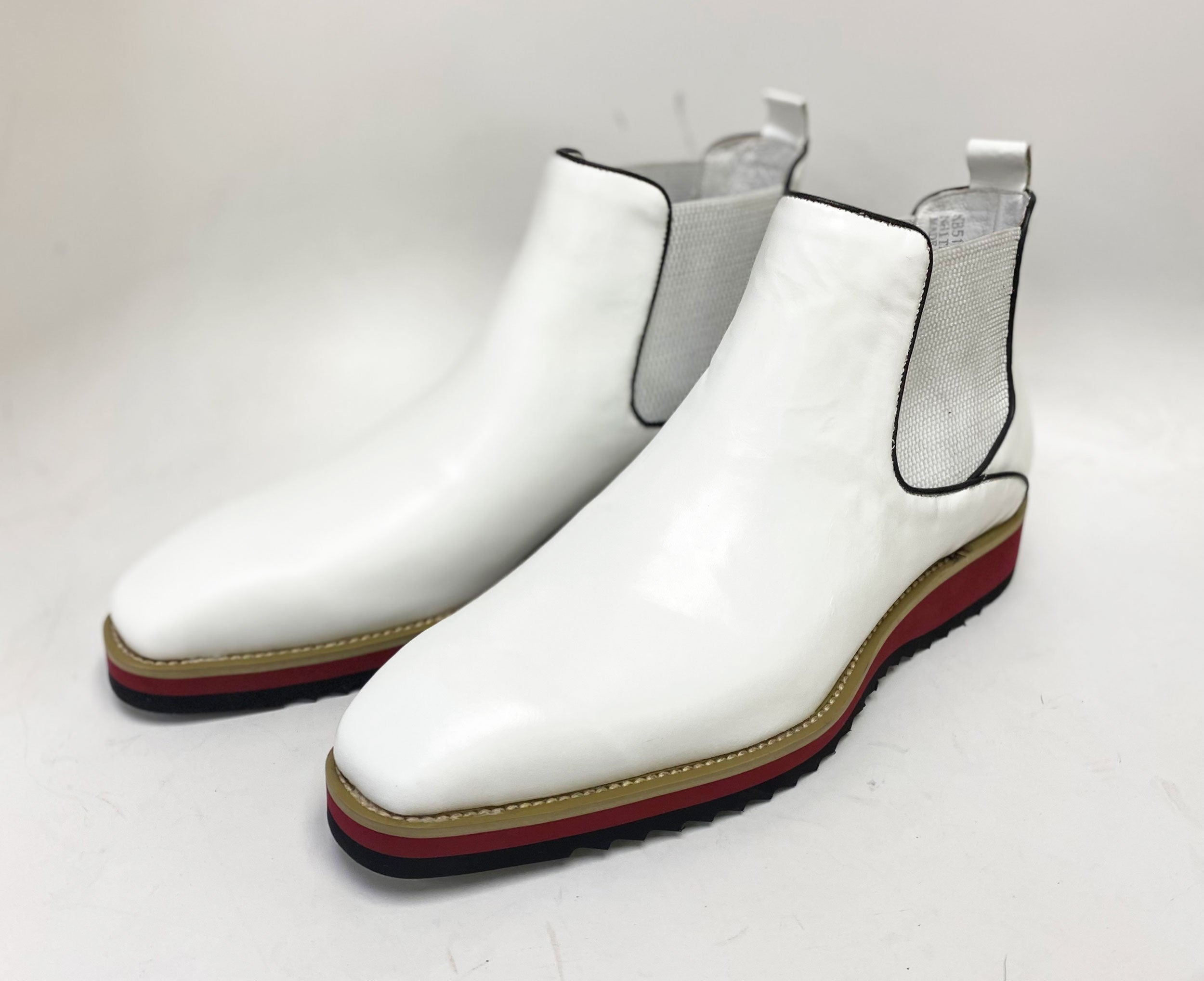 C&E Fashions Maurice Calfskin Boot - White