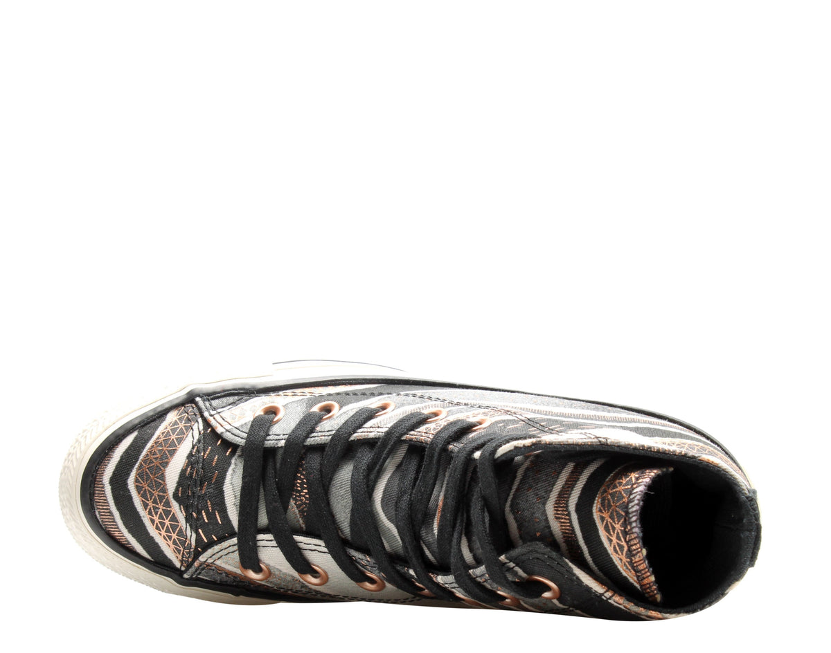 Converse Chuck Taylor All Star Hi Stripe Dolphin Women's Sneakers — Black – product view 4