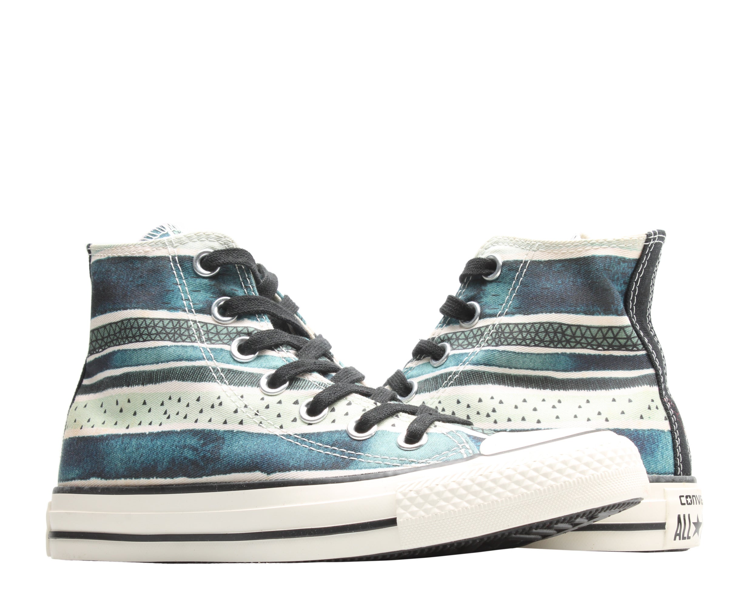 Converse Chuck Taylor All Star Hi Pop Stripes Women's Sneakers — Teal