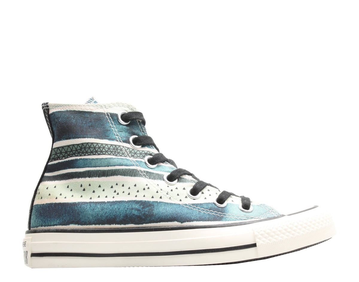 Converse Chuck Taylor All Star Hi Pop Stripes Women's Sneakers — Teal – product view 2