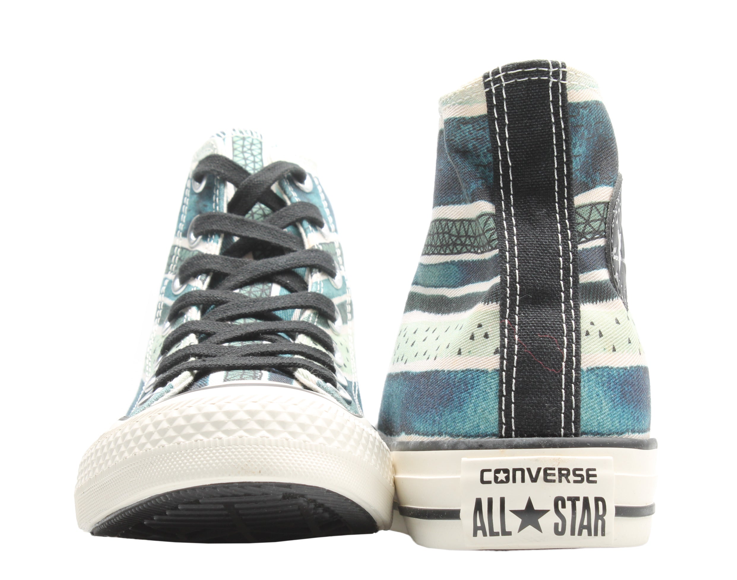 Converse Chuck Taylor All Star Hi Pop Stripes Women's Sneakers — Teal