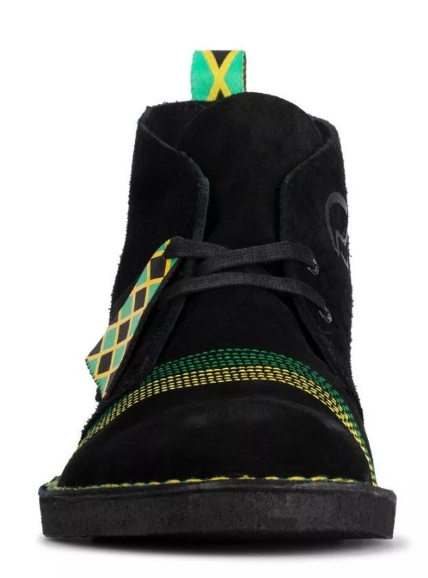 Clarks Originals Desert Boot Jamaica Bee Men's Black Multi Suede 26155917