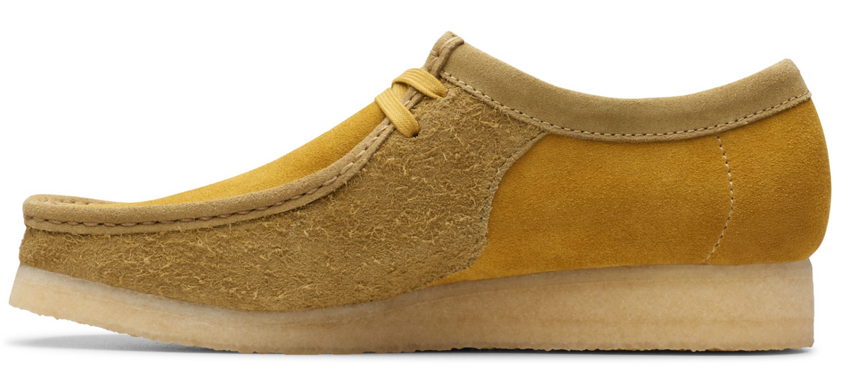 Clarks Originals Wallabee Men's Olive Combi Suede 26175842 — product view 5
