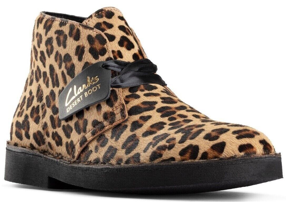 Clarks - Desert Boot - 26155670 - WOMEN'S - Lepord Print (SPECIAL PRICE)
