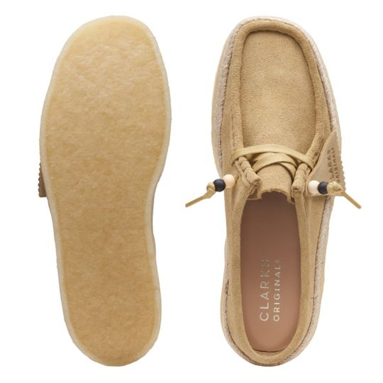 Clarks Originals Wallabee Cup Lo Women's Maple Suede 26164431 — product view 3