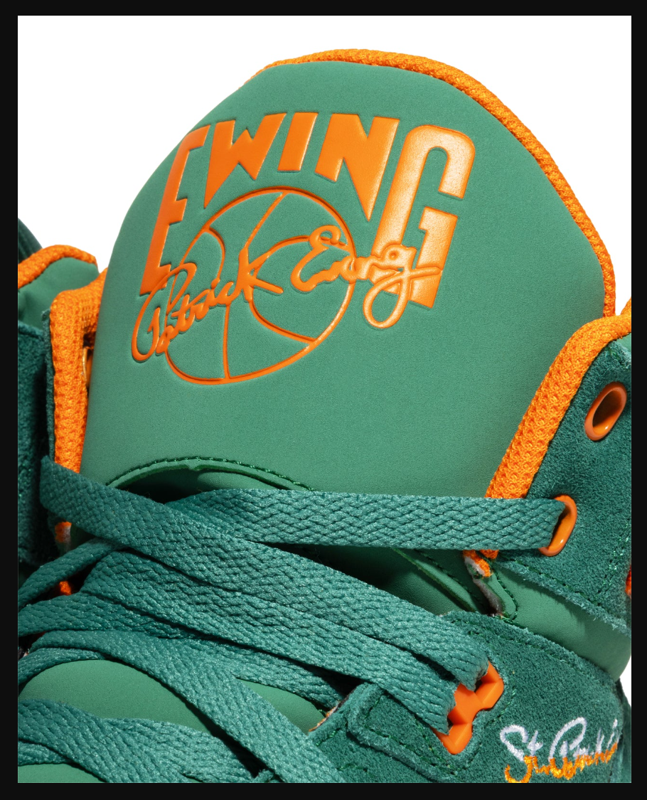Patrick Ewing 33 HI St. Patricks Day - 1BM02601-322 – Back View