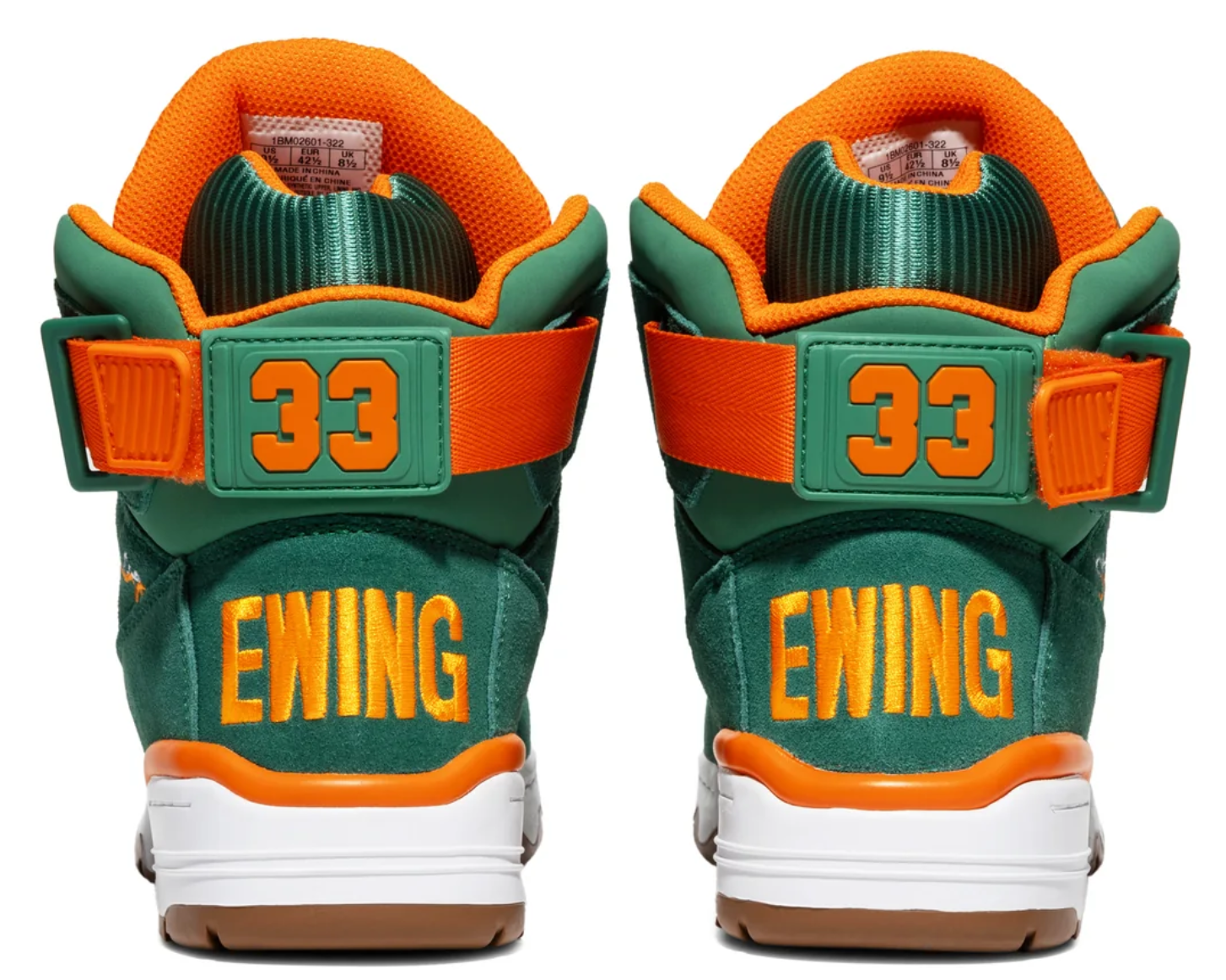 Patrick Ewing 33 HI St. Patricks Day - 1BM02601-322