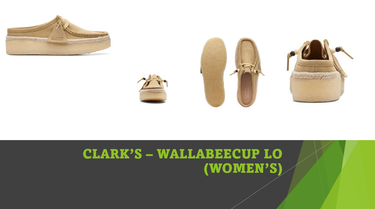 Clarks Originals Wallabee Cup Lo Women's Maple Suede 26164431 — product view 1