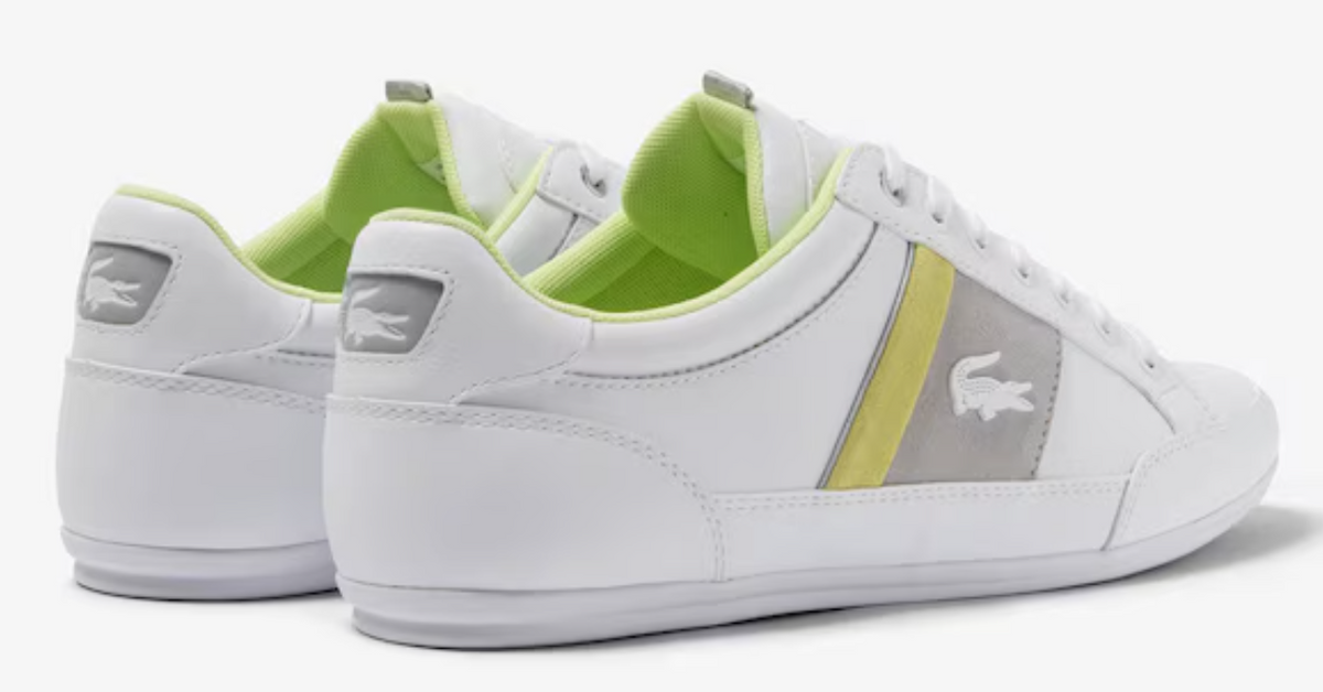Lacoste Chaymon 223 1 Cma - 746CMA0005-2L6 - White / Lt. Grn (Men's) β product view 4