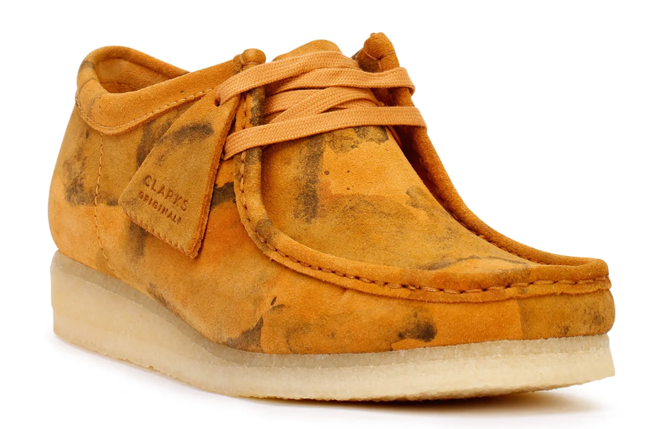 Clarks Originals Wallabee Low Men's Turmeric Camo Suede 26162484 — product view 2