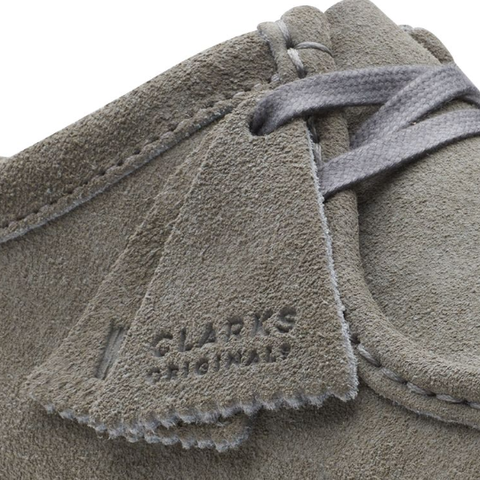 Clarks Originals Wallabee Men's Grey Suede 26170535 - additional view 4
