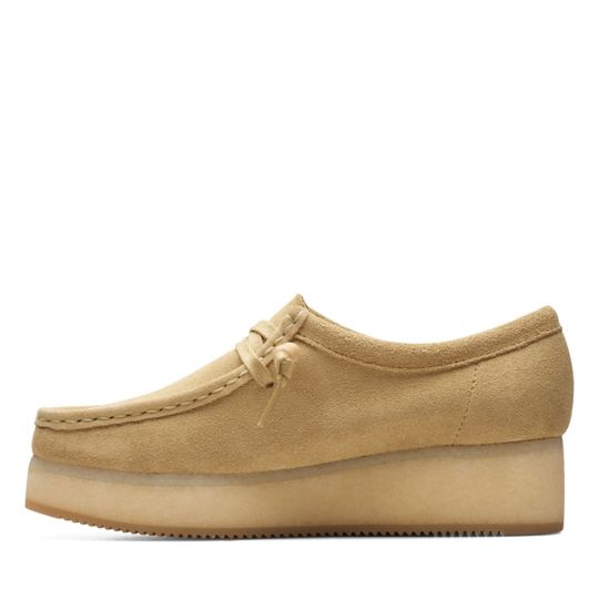 Clarks Originals Wallacraft Bee Maple WOMEN S Women's Suede 26173498 — sole view