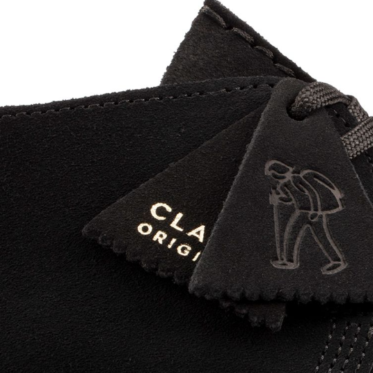 Clarks Desert Trek - 26178476 - Men's - Black Suede