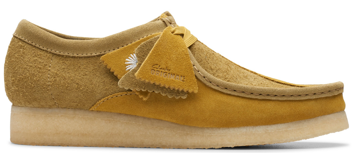 Clarks Originals Wallabee Men's Olive Combi Suede 26175842 — product view 1