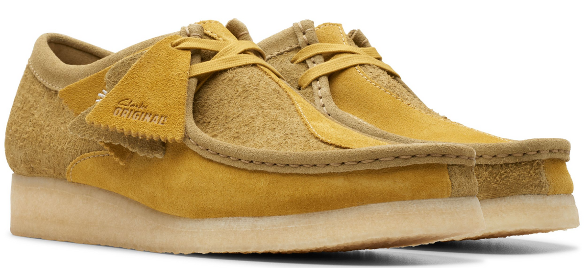 Clarks Originals Wallabee Men's Olive Combi Suede 26175842 — product view 2