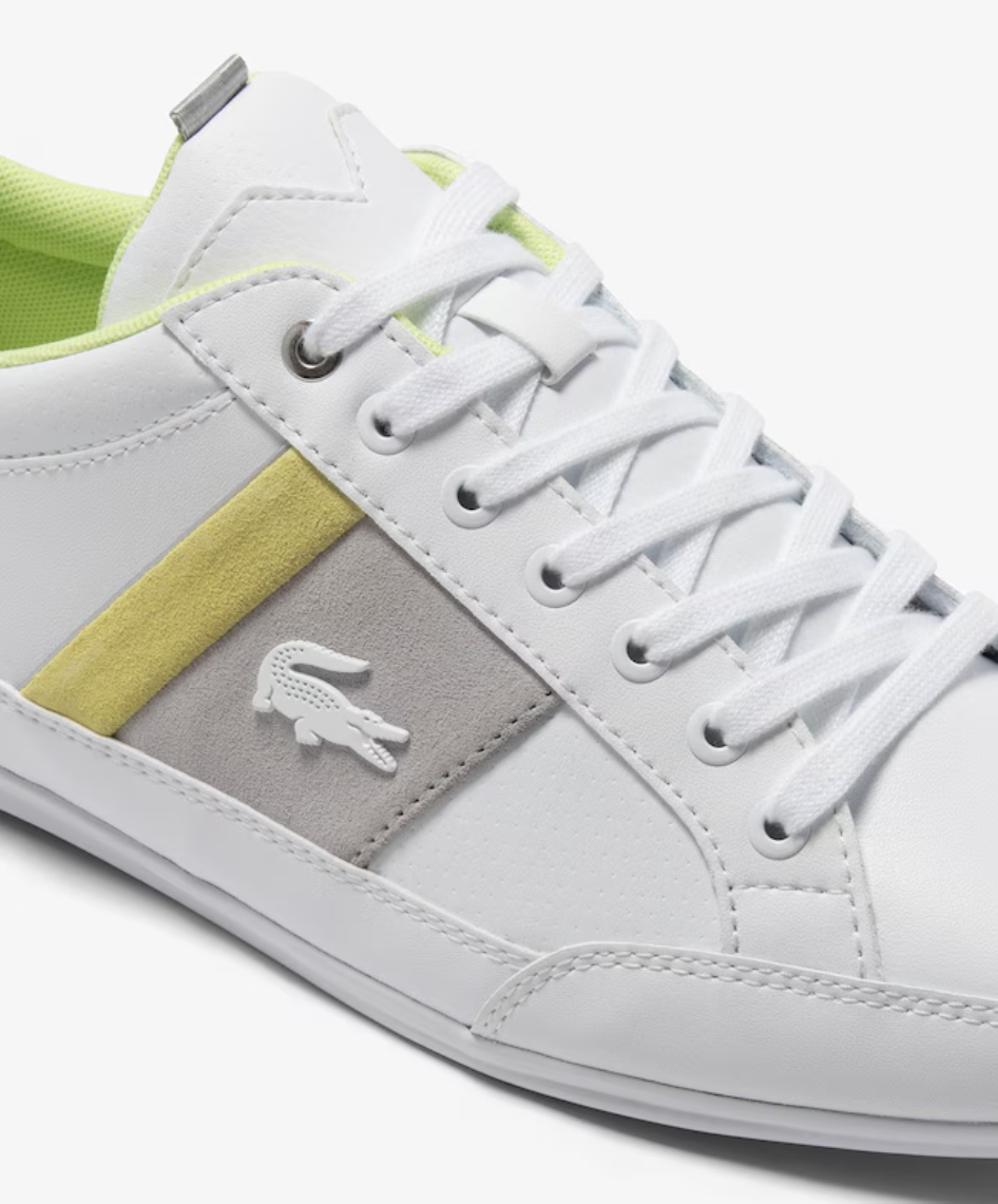 Lacoste Chaymon 223 1 Cma - 746CMA0005-2L6 - White / Lt. Grn (Men's) — product view 3