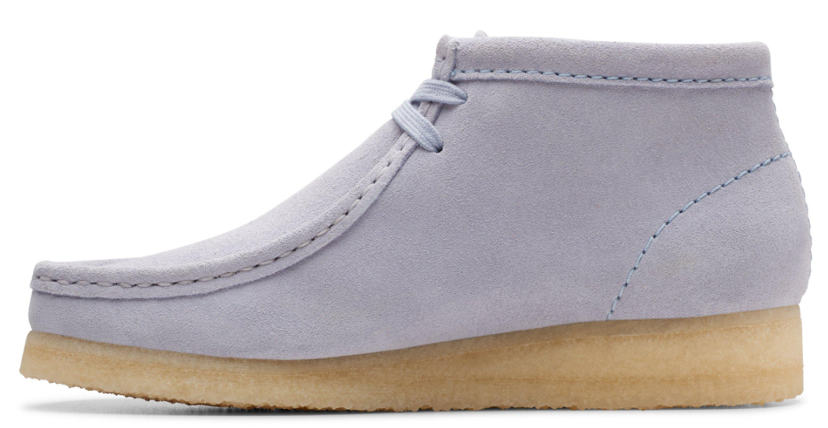 Clarks Originals Wallabee Boot Women's Cloud Grey Suede 26176563 - additional view 3