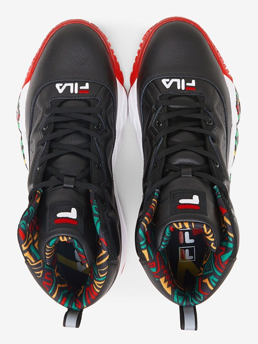 Fila MB - 1BM01264-041 (Black / White / Red) – Sole and Construction Detail