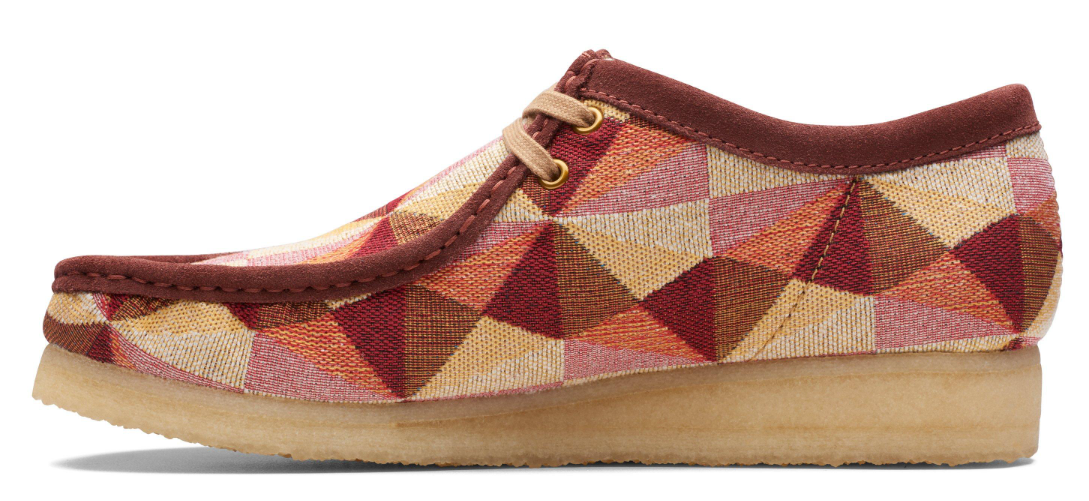 Clarks Originals Wallabee Men's Yellow Multi Textile 26172248 — product view 3