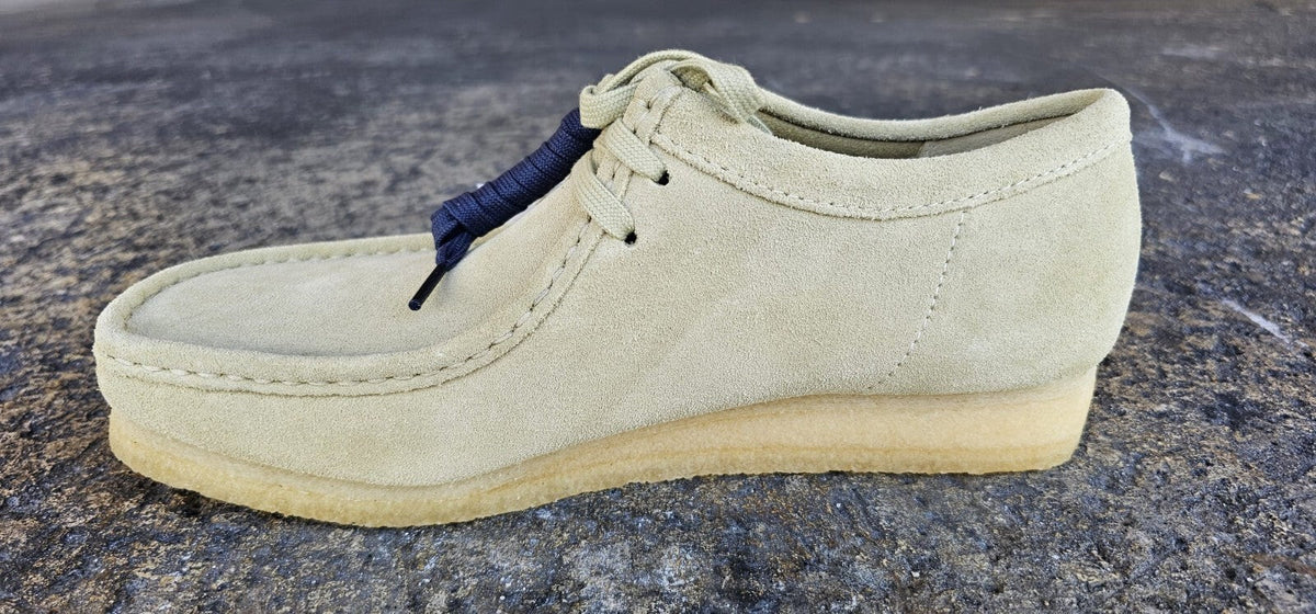 Clarks Originals Wallabee Men's Maple Suede 26155515 — rear view