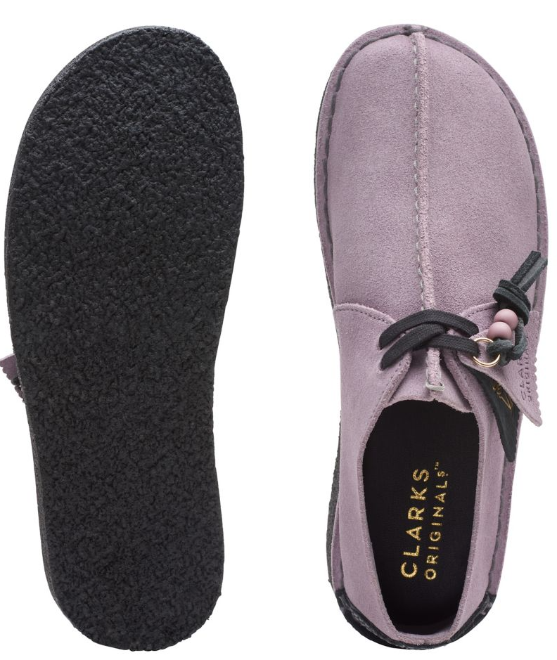 Clarks Originals Desert Trek Women's Mauve Suede 26173998 — product view 11