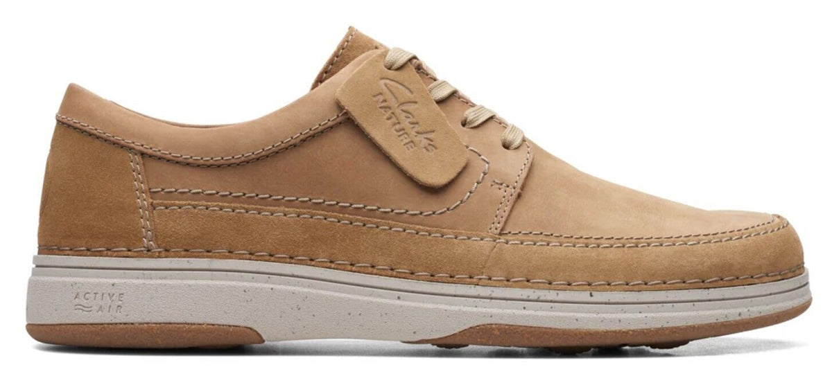 Clarks Nature 5 Lo Men's Dark Sand Leather 26168607 — product view 1