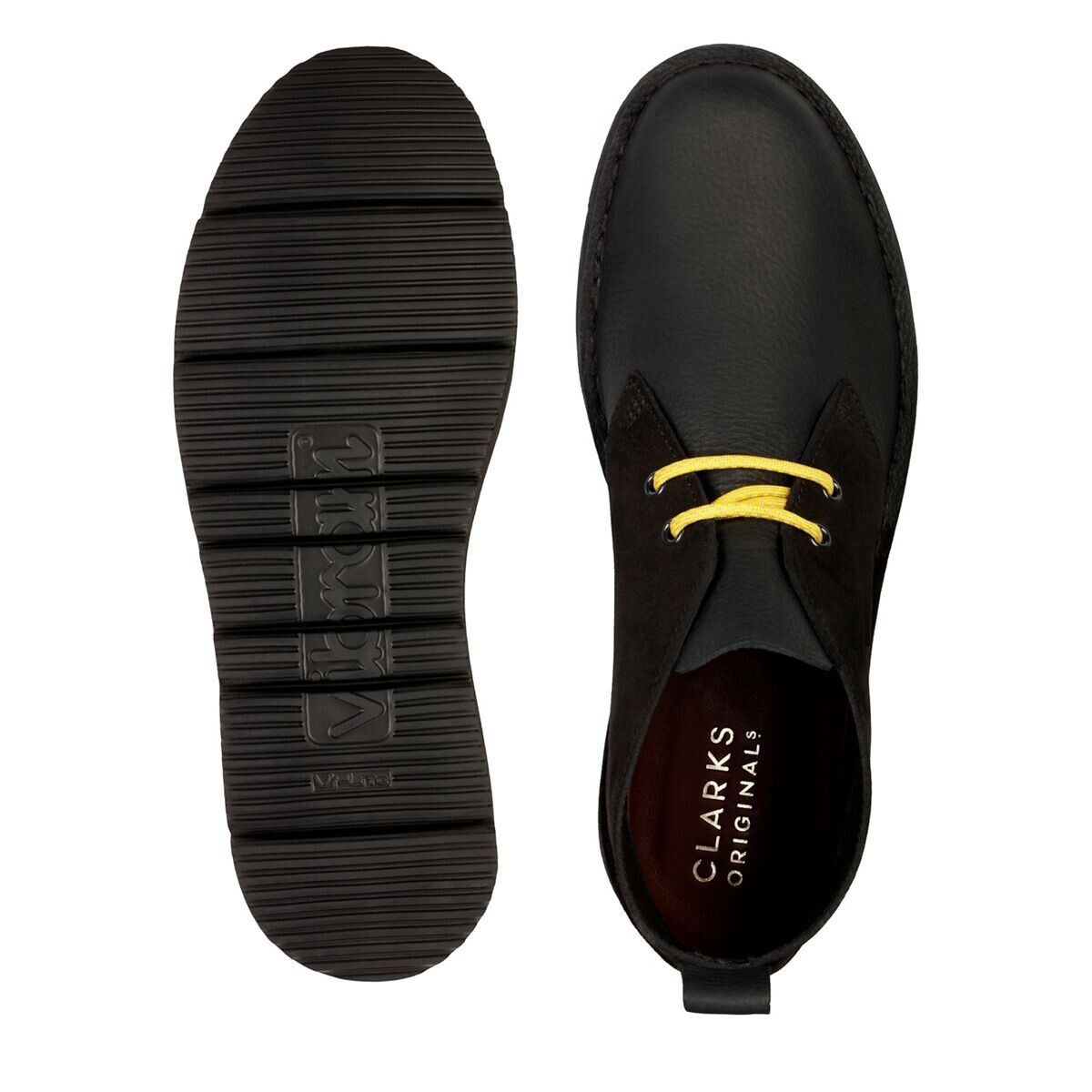 Clarks Originals Desert 2.0 Men's Black Combi 26153969 — product view 5