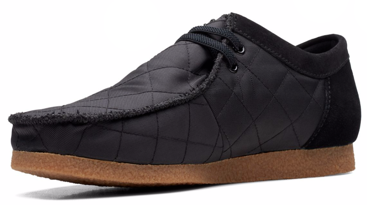 Clarks Shacre II Step Men's Black Textile 26162714 — sole view