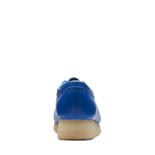 Clarks Originals Wallabee Women's Bright Blue Leather 26174009 — product view 7