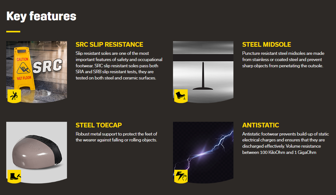 Steel Toe Work Boot - Safety Joggers - Ecodesert Sip Mid — product view 6