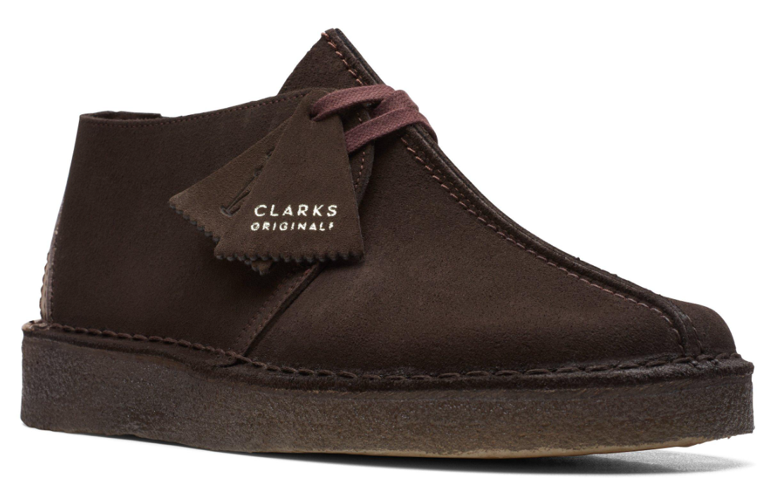 Clarks Originals Desert Trek Men's Dark Brown Suede 26155488 - additional view 3