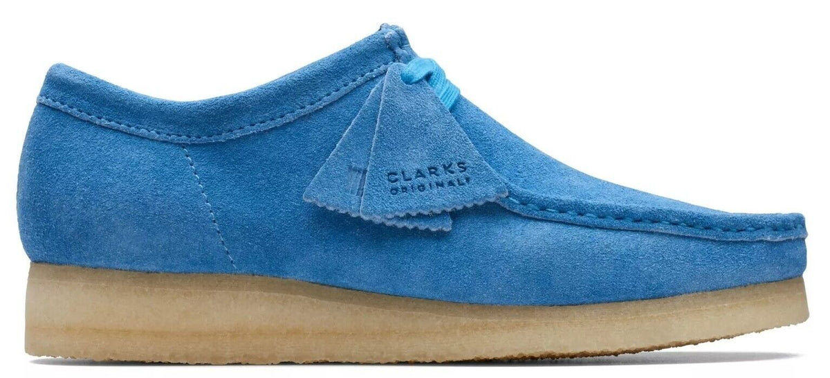 Clarks Originals Wallabee Men's Bright Blue Suede 26170534