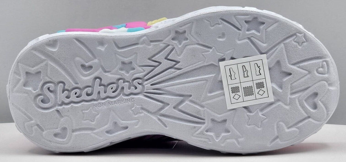 Skechers Light Ups - Lil Stellar - 302697/PKTQ (Toddlers) — product view 7