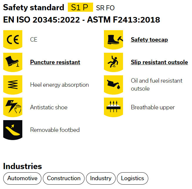Safety Jogger, Steel Toe Work Boot, Ecodesert Sip Mid — product view 6