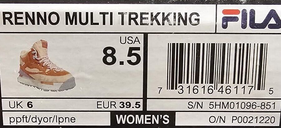 Fila Renno Multi Trekking - 5HM01096-851 WOMEN'S