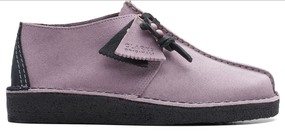 Clarks Originals Desert Trek Women's Mauve Suede 26173998 — product view 4