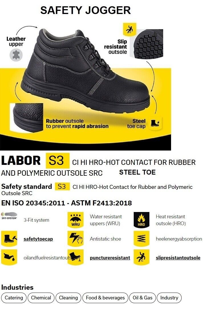 Steel Toe - Satety Boots - Puncture Resistant — product view 1