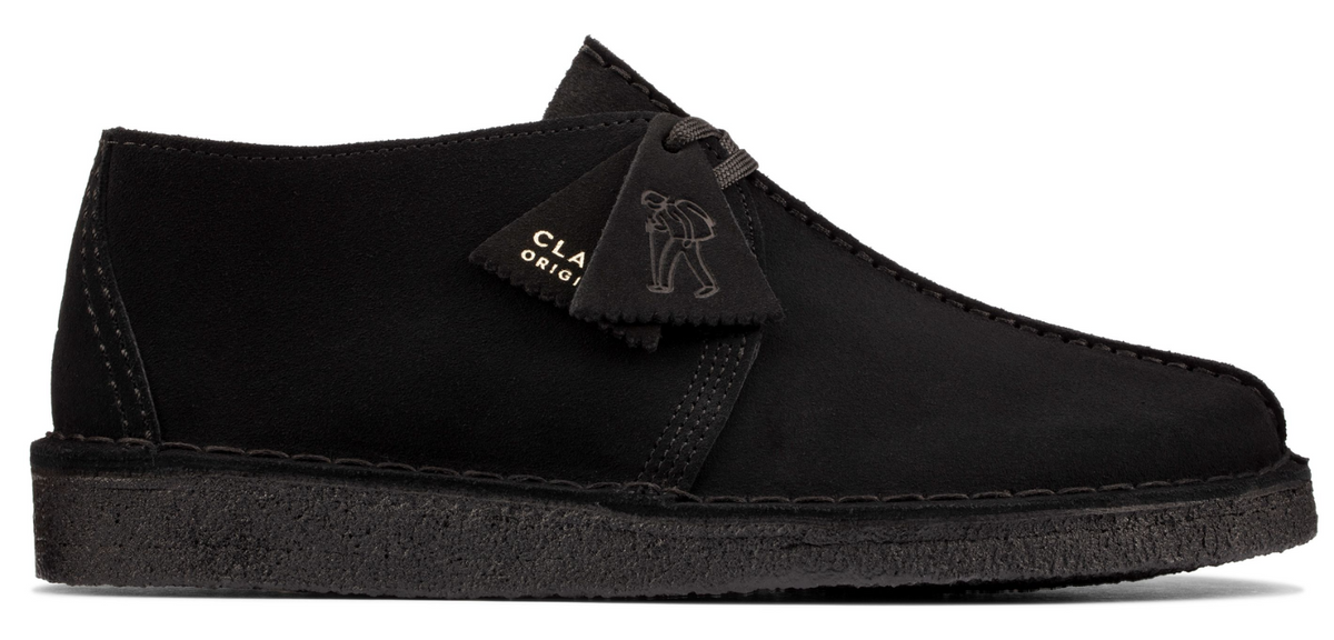 Clarks Originals Desert Trek 'Black Suede' Men's Black Suede 26178476 — product view 1