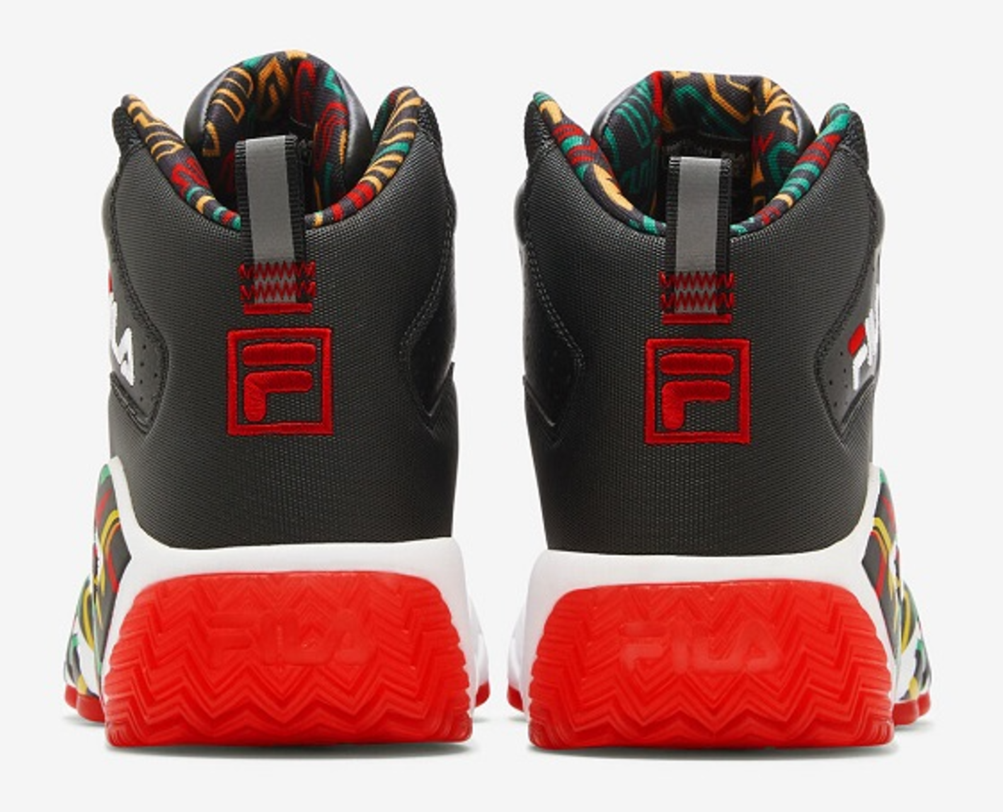 Fila MB - 1BM01264-041 (Black / White / Red) β Back View