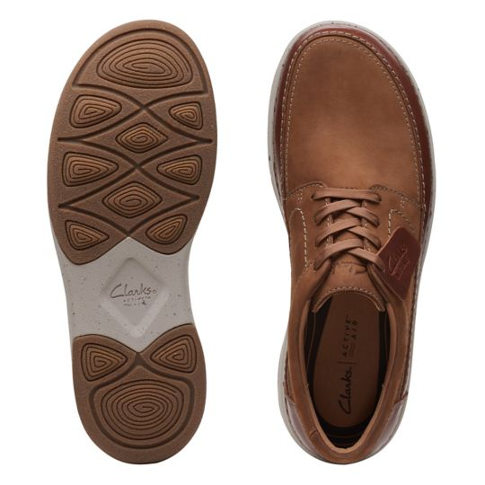 Clarks Nature 5 Lo - 26168613 - Dark Tan Combi