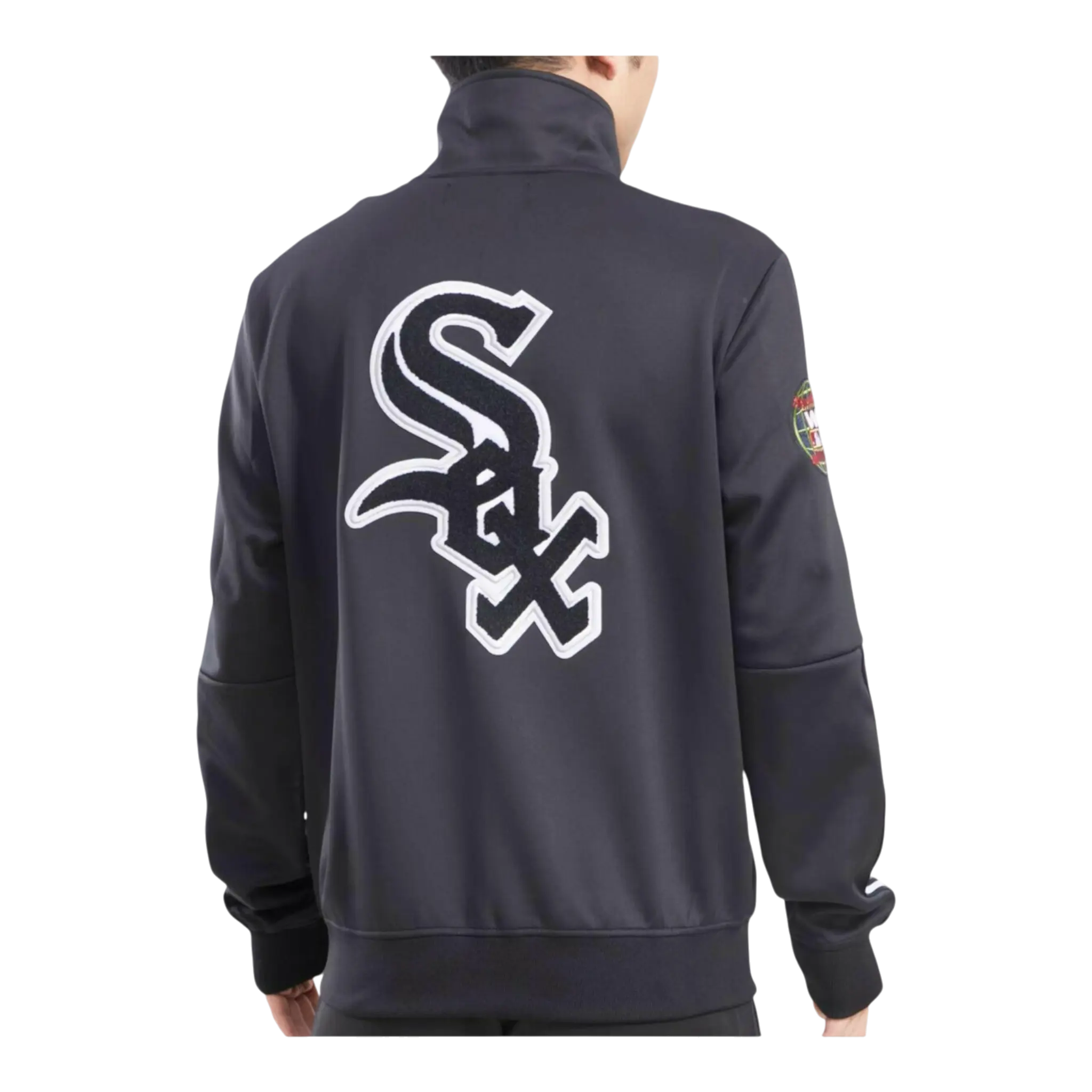 Pro Standard Chicago White Sox Home Town Men's Track Jacket — Black