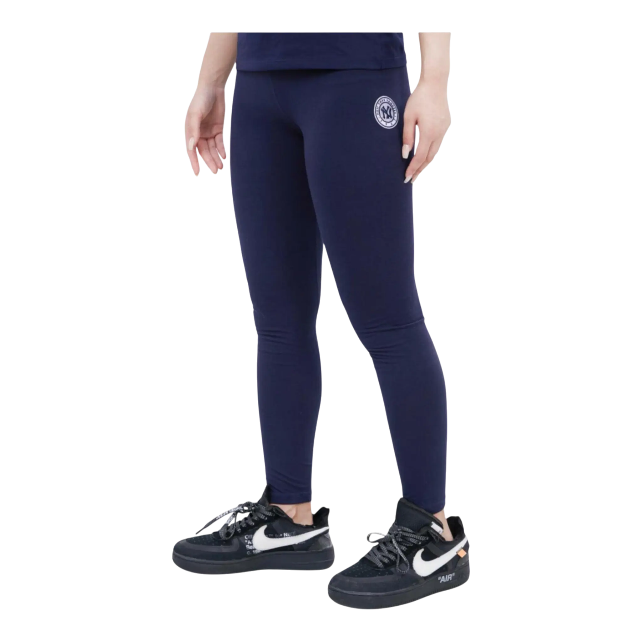 Pro Standard New York Yankees Retro Classic Women's Leggings — Midnight Navy