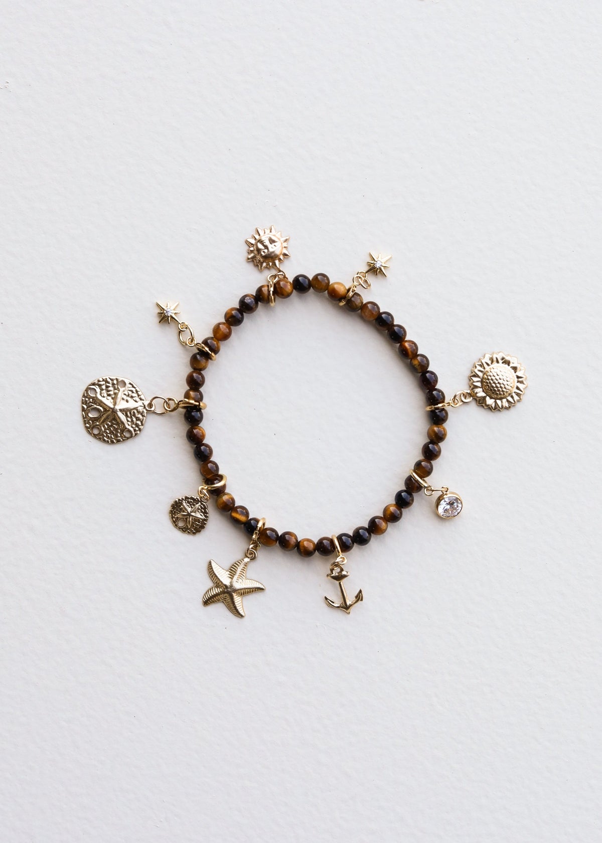 14K Gold Filled Charm - Sunflower