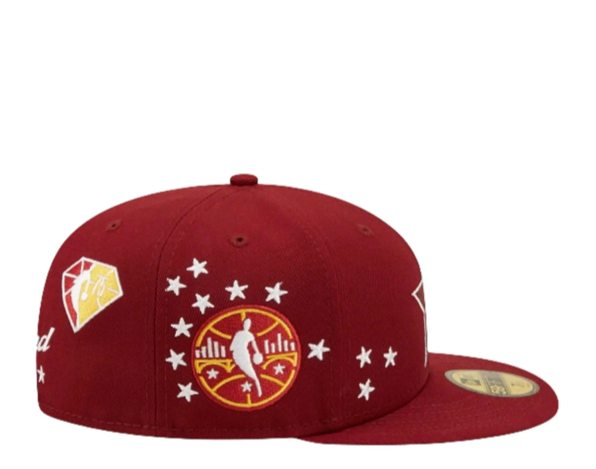 New Era 59Fifty NBA All Star Game City Red Fitted Hat