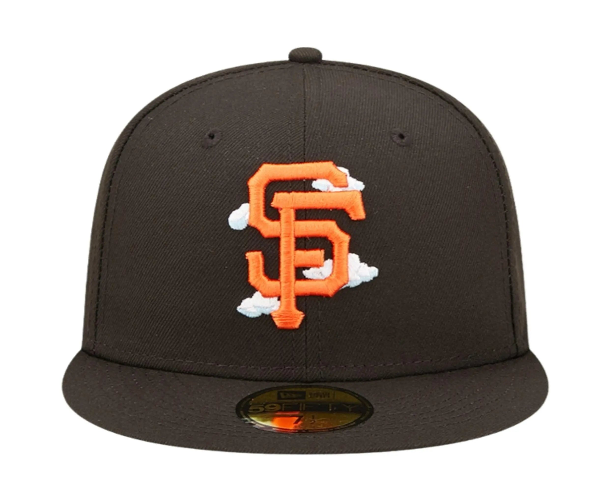 New Era 59Fifty MLB San Francisco Giants Comic Cloud Fitted Hat Black