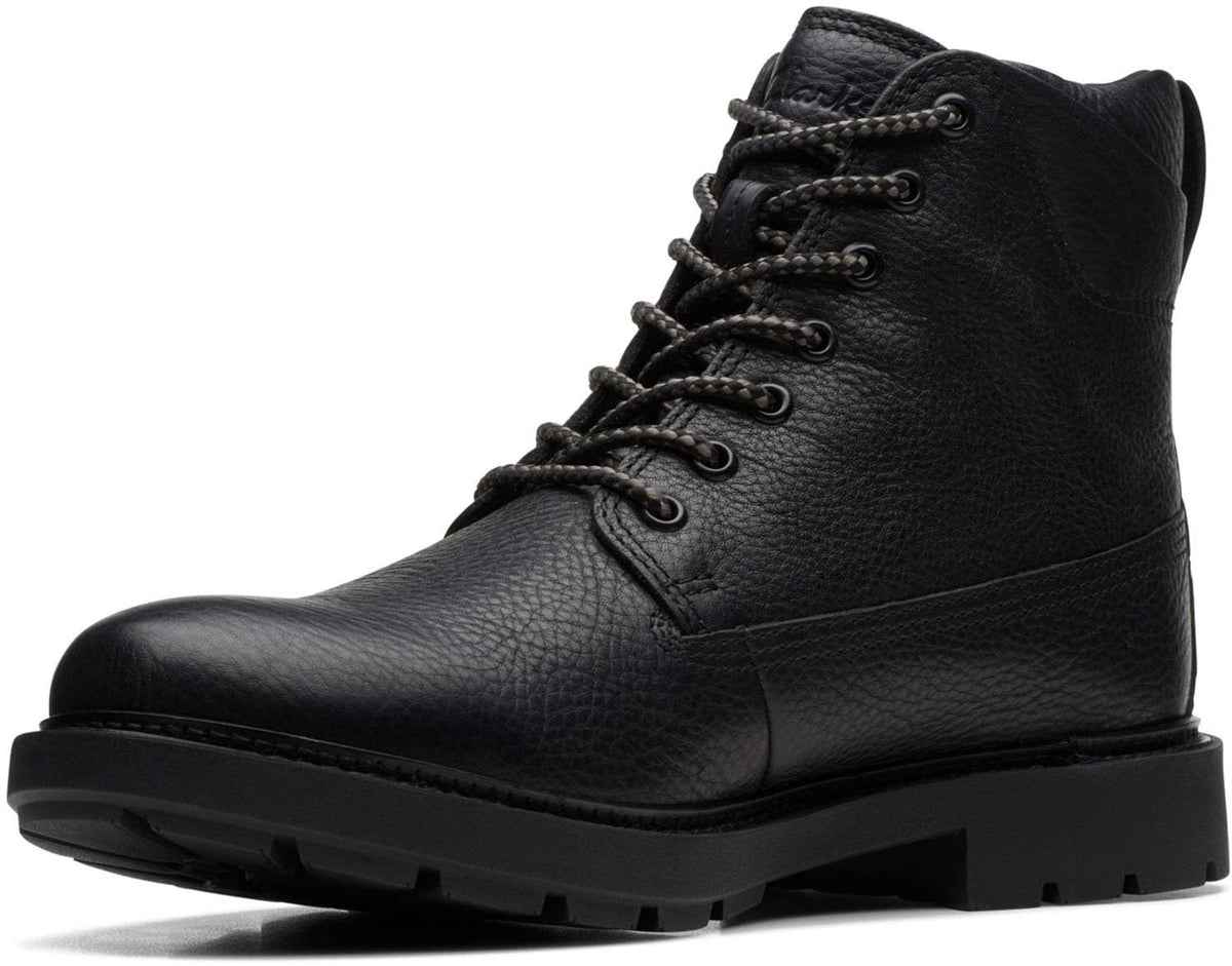 Clarks Craftdale 2 Hi Men's Black Leather 26169000 — product view 2