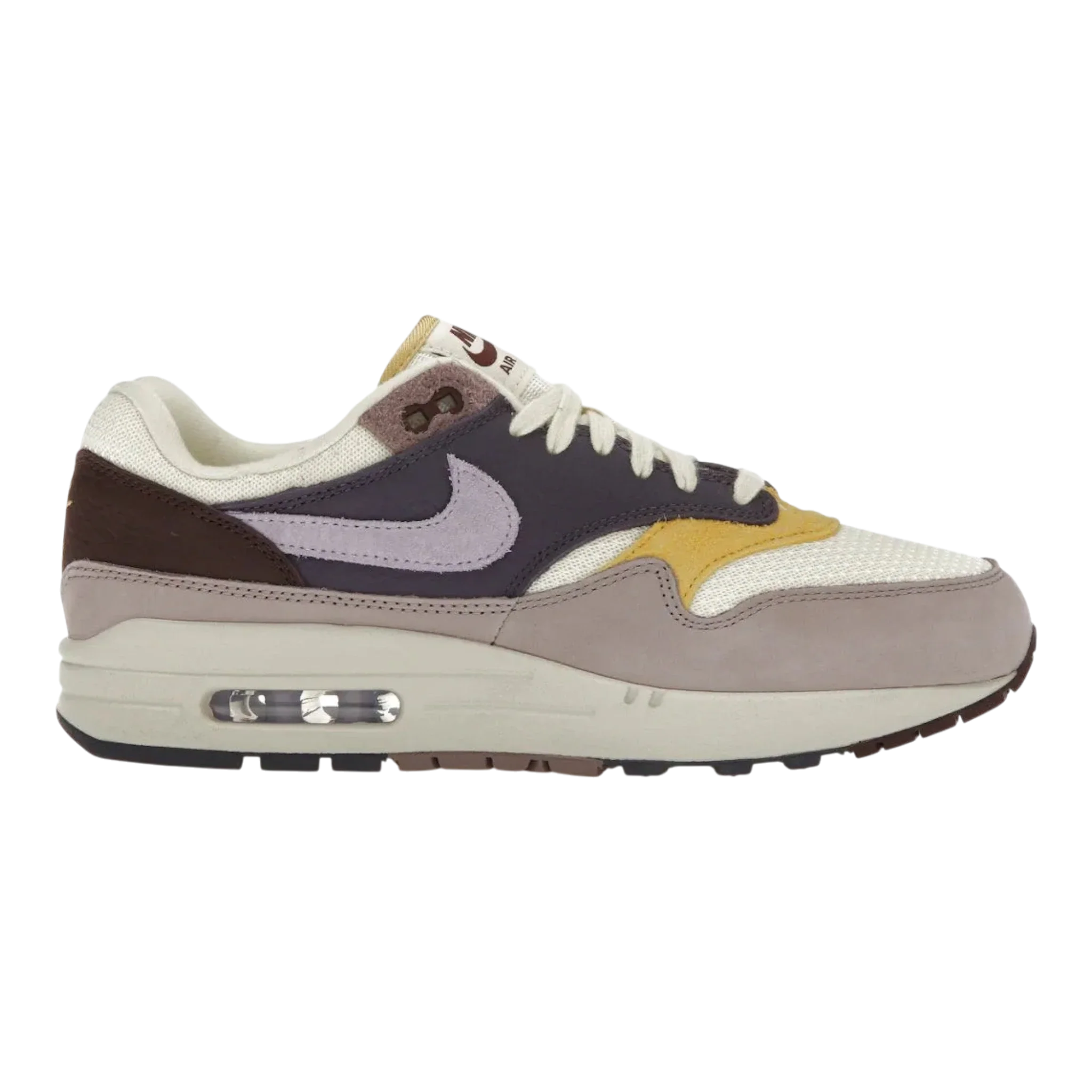 Nike Air Max 1 '87 Women's Sneakers — Dark Raisin Suede Low-Top